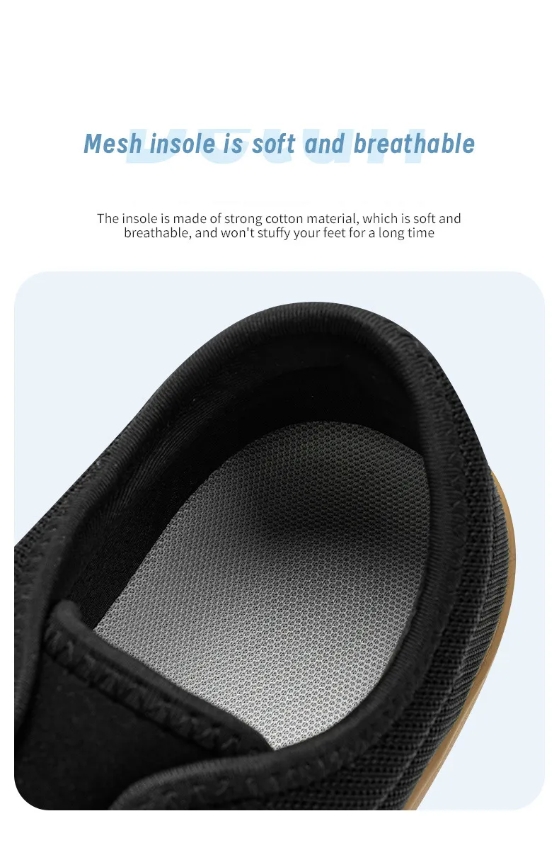 Wide Summer Running New Headed Sports Soft Sole Barefoot Men's and Women's Casual Breathable Mesh Shoes Lhshoe_voghion.com