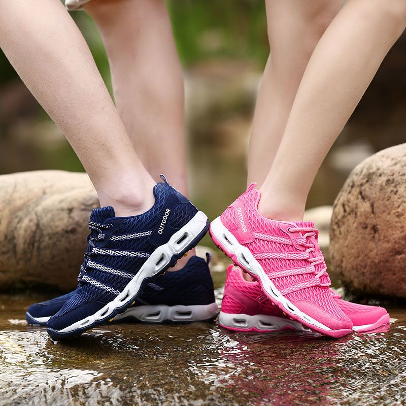 Sommer schnell trocknend männer und frauen atmungsaktive leder outdoor nicht-slip wandern schuhe_voghion.com