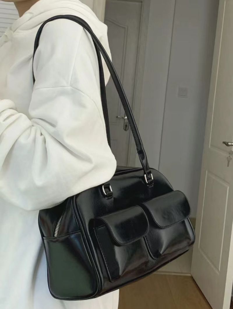 Kleines Design, große Kapazität Damen Herbst 2024 neue Unterarm-Umhängetasche, Feeling Pendlerhandtasche_voghion.com