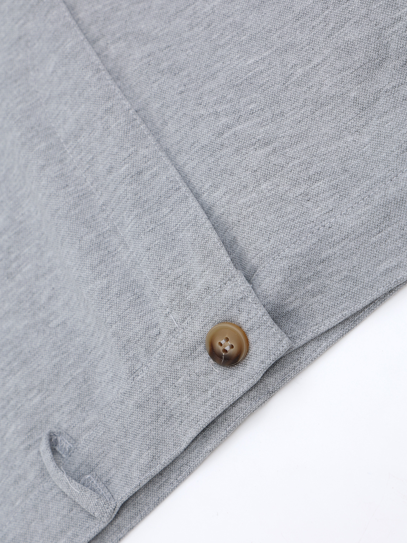 Vêtements pour hommes, haute élasticité, texture quatre saisons, boutons, petites jambes décontractées_voghion.com