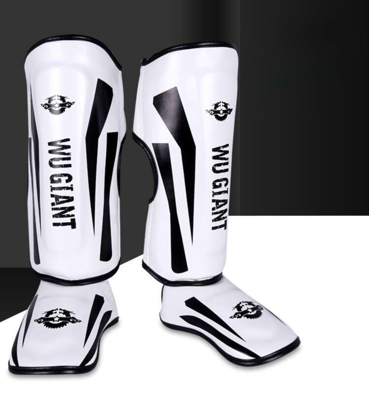 Say Goodbye To The Pain And Troubles! Thickened Leg Guards To Protect The Instep And Tibia For Sanda Combat And Martial Arts Fitness_voghion.com