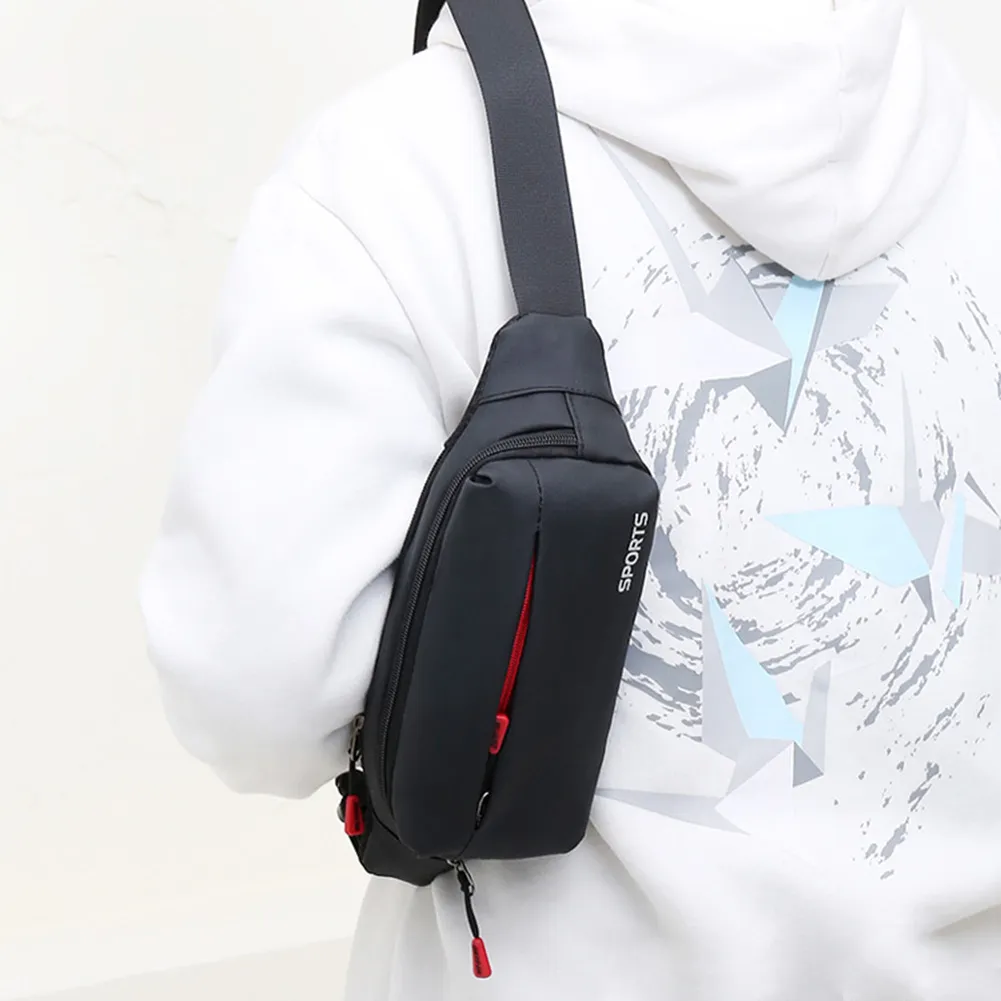 Frauen Männer Mann Beutel Wasserdichte Schulter Tasche Oxford Verstellbaren Gürtel Reise Laufen Wandern Joggen Für Outdoor Sport_voghion.com