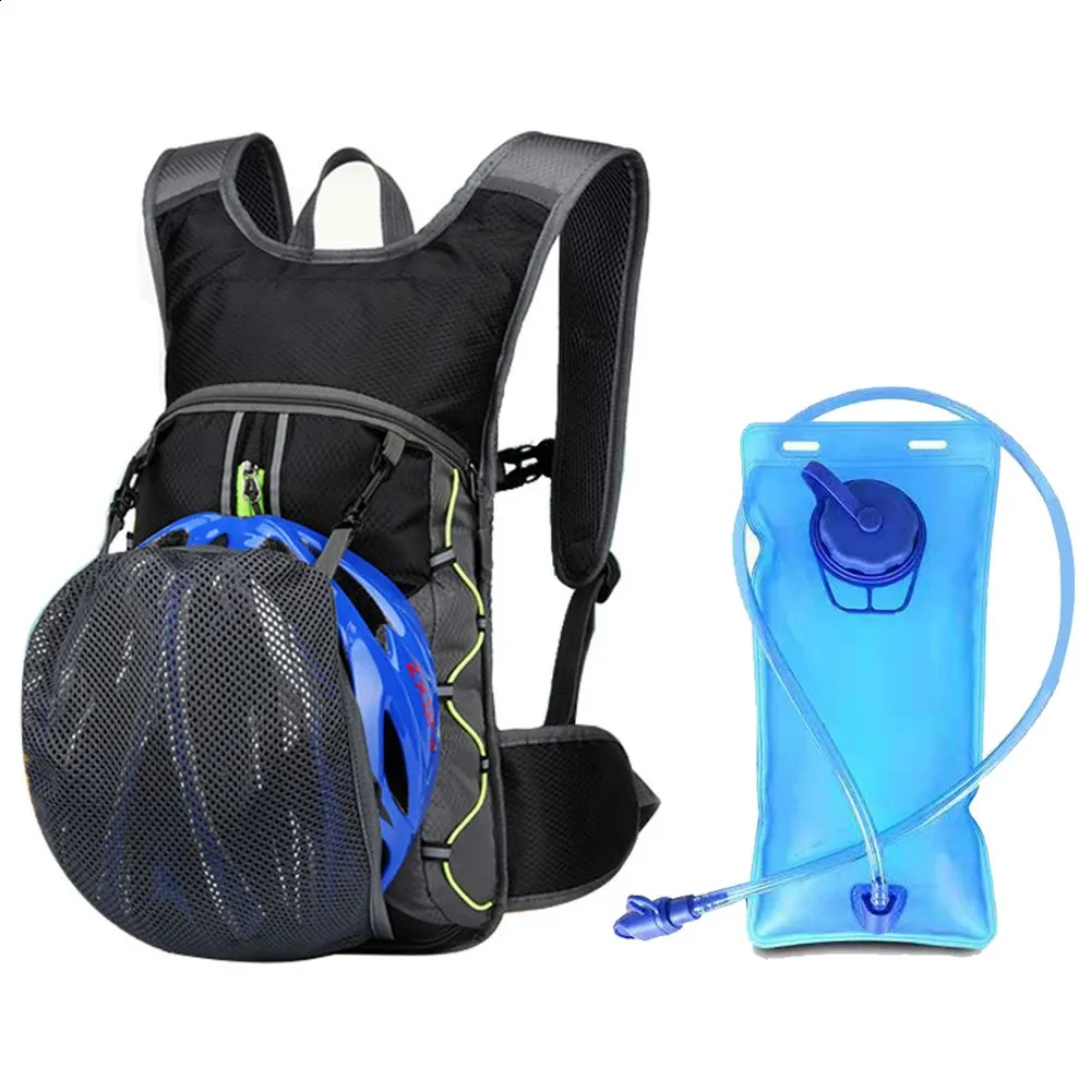 Cycg Backpack Water 10L Portable Waterproof Road Bicycle Bike Bag Outdoor Sport Climbing Storage Pouch Bags 240826_voghion.com