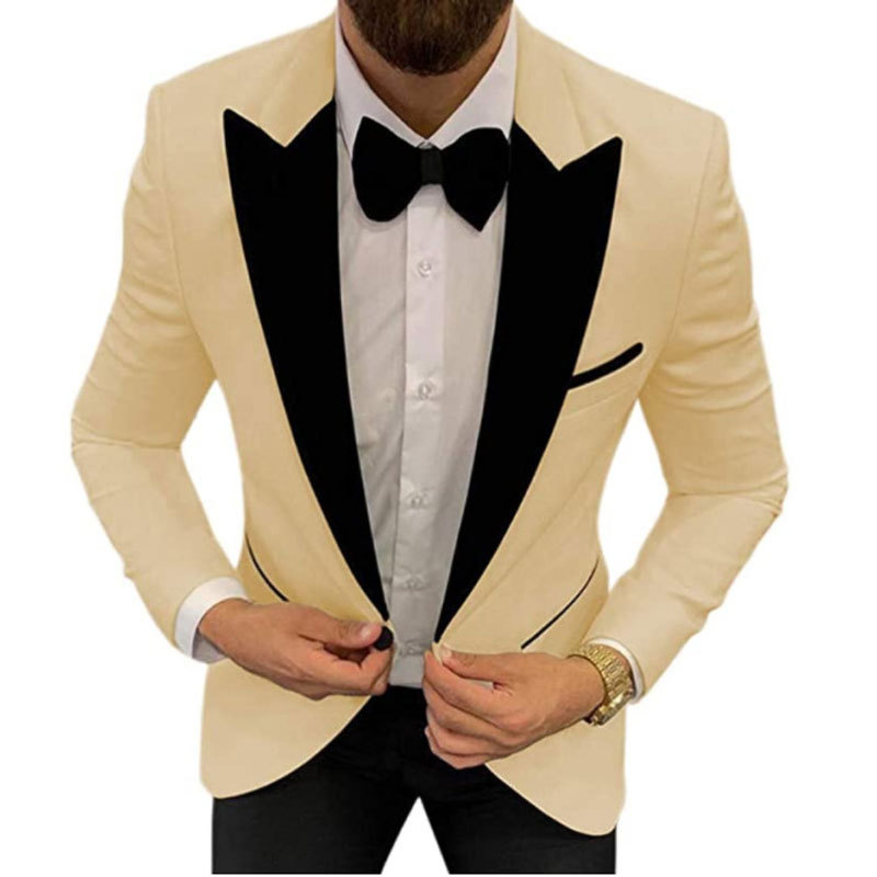 Due pezzi da uomo per lo sposo e il testimone, banchetto di nozze, abito oversize per uomo_voghion.com