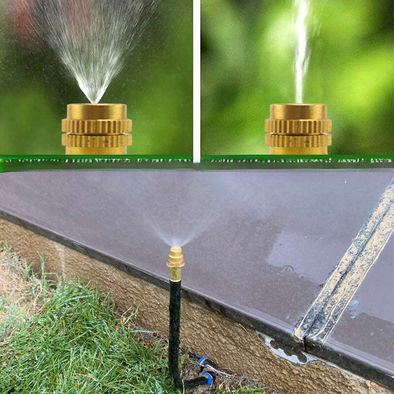 Aspersor automat universal reglabil cu micro-spray, irigare, răcire, umidificare, inserție rapidă_voghion.com