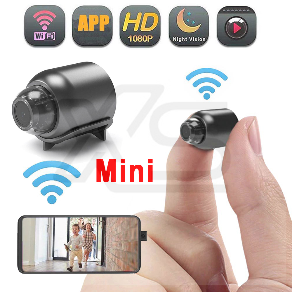 1080P HD Mini Camera WiFi Home Monitor Indoor Safety Security Surveillance Night Vision