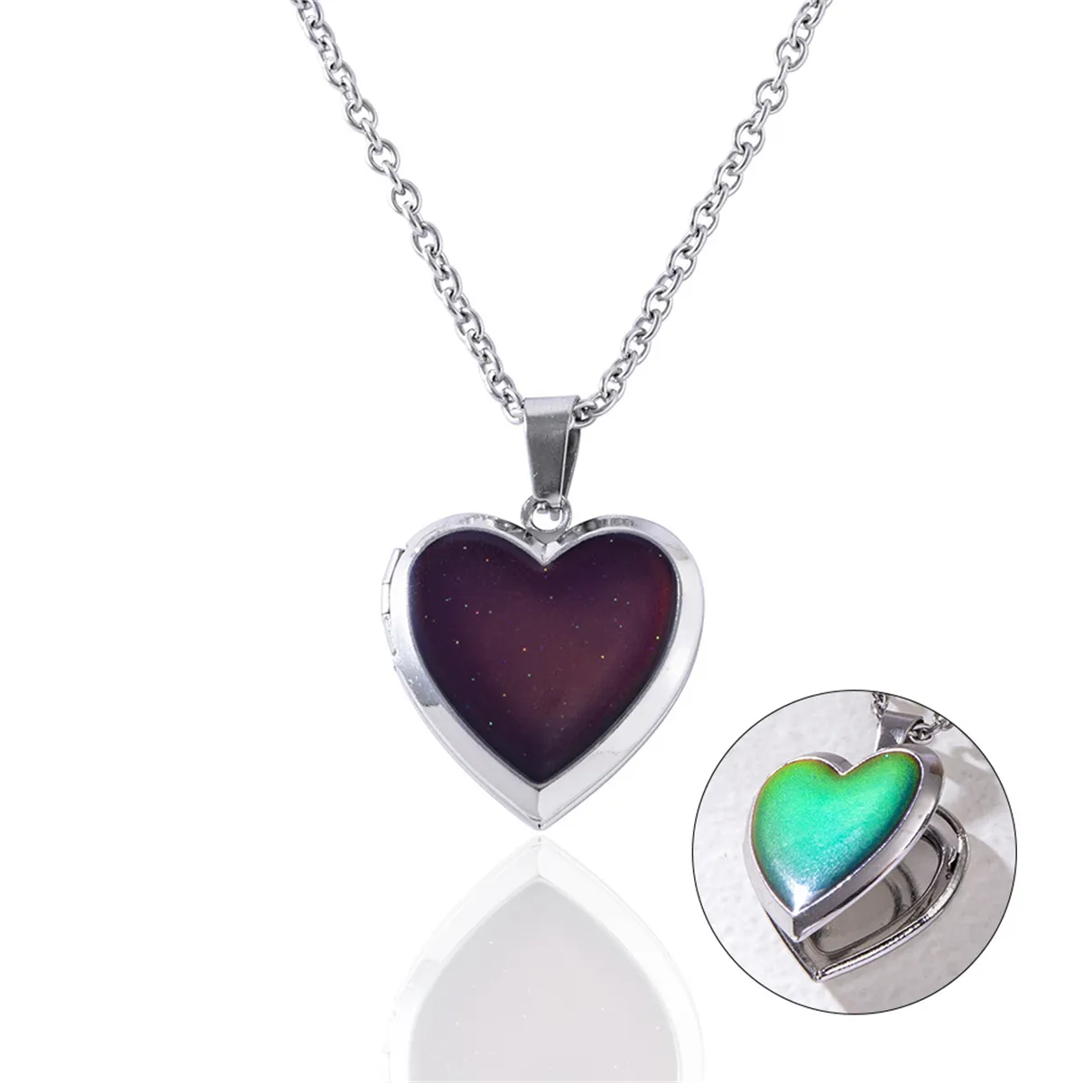 Catene Mood Colore Cambiante Collana Termocromica Gioielleria Dimagrante Circolazione Sanguigna_voghion.com