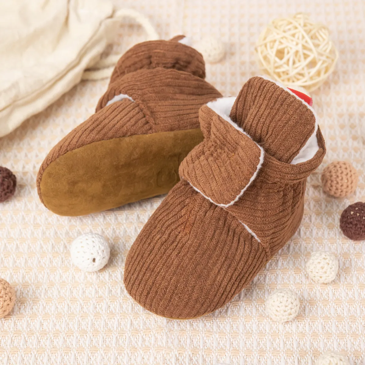 Baby Boots Winter Warm Non-slip First Steps Shoes For Toddlers_voghion.com