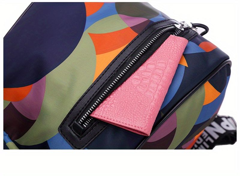 Modischer Rsack aus Oxford-Stoff, Schultasche großem Fassungsvermögen, lässige Unisex-Reisetasche mit modischem_voghion.com