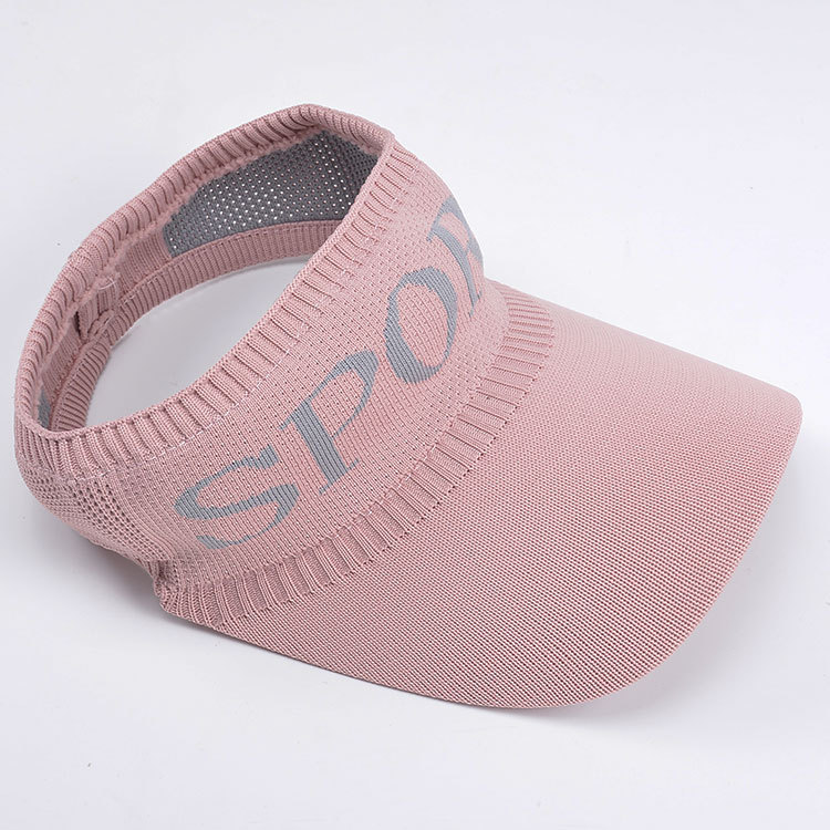 Sports Visor Women's Straw Hat Breathable Sun Hat For Summer_voghion.com