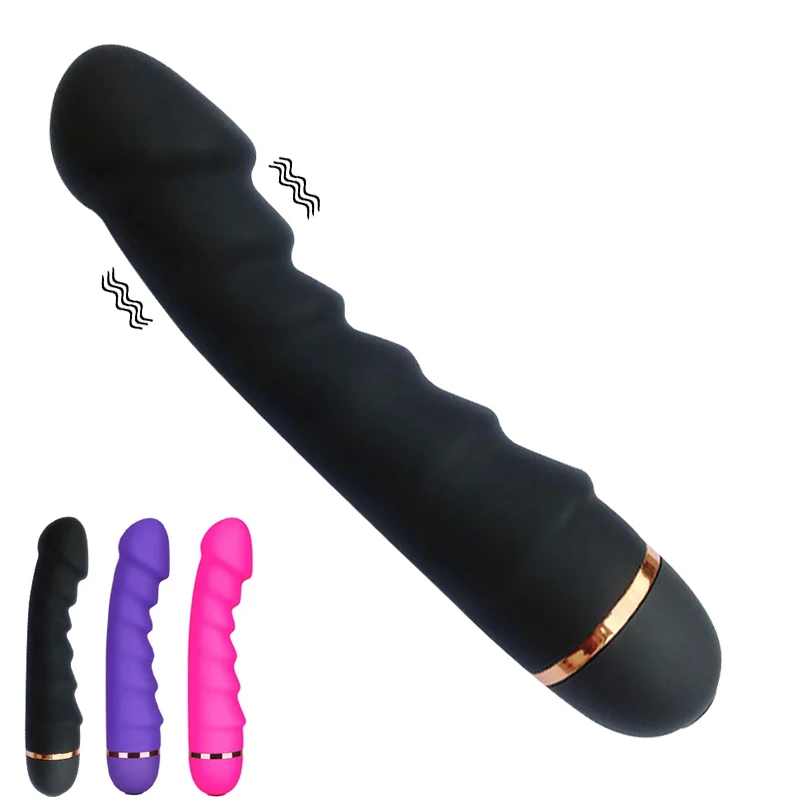 Realistischer Silikon Dildo Vibrator Für G-punkt Und Klitoris_voghion.com