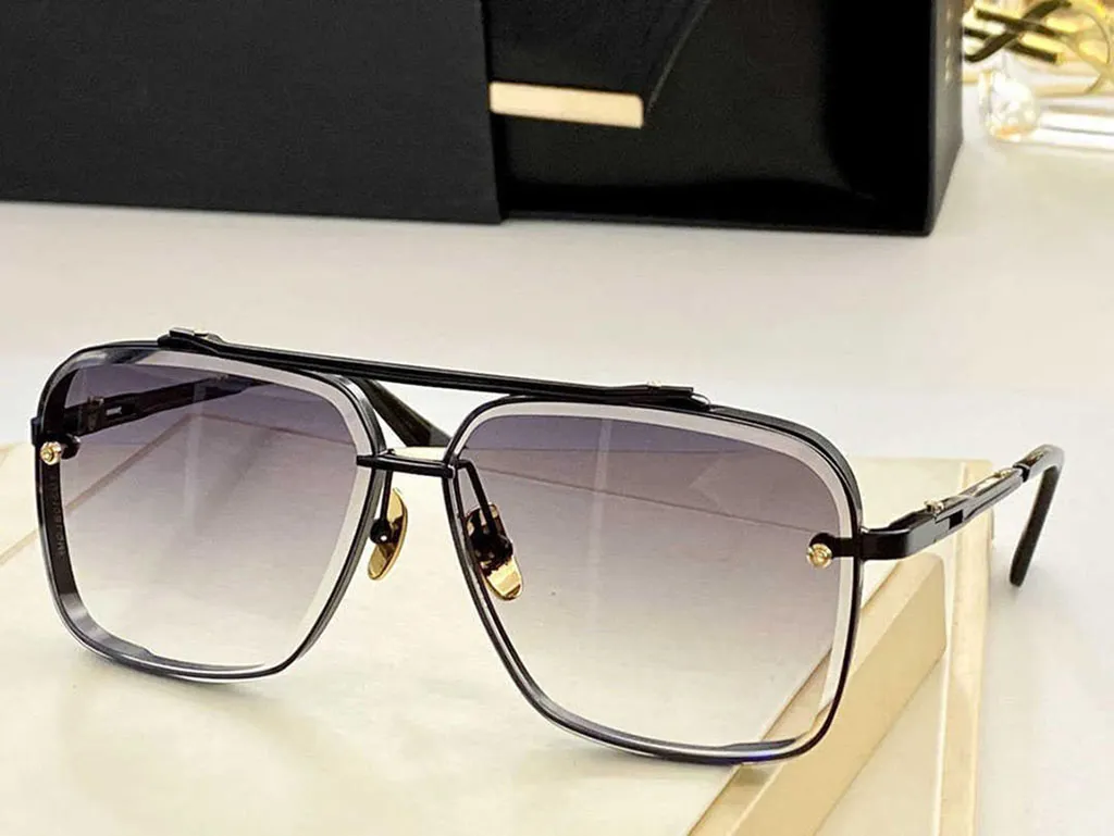 small frame head Womens mens High Grade Square Trimmed Metal Sunglasses h Six Big Oversized Oval Goggle Driving Beach_voghion.com