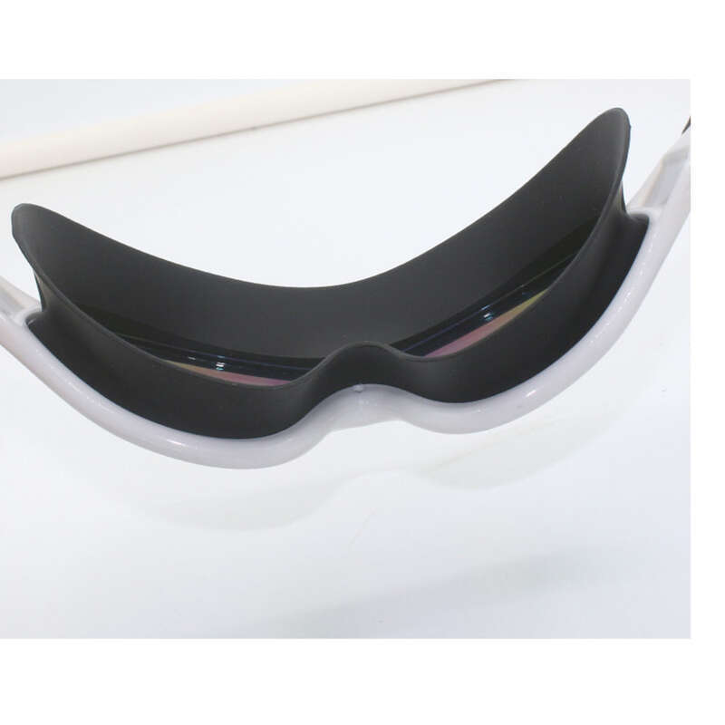 Adult Large Frame Electroplated High-definition Swimming Silicone Goggles, Waterproof, Anti Fog, Plated Color Goggles_voghion.com