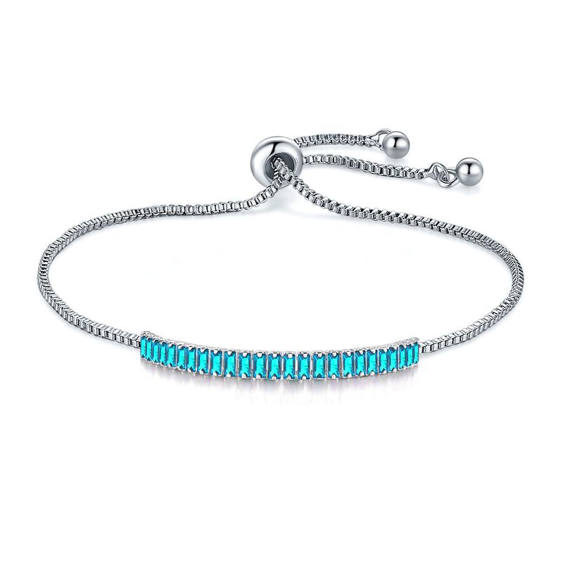 Braccialetto da tennis erotico con zirconi 2*4 e ciondolo a forma di teschio, regalo hip hop dal vivo, marchio di moda hip hop_voghion.com