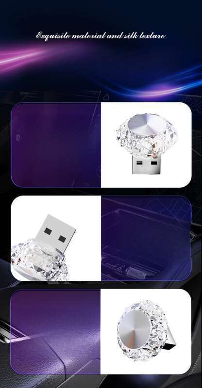 Auto LED-kleurverloop knipperende auto USB oogverblindende nacht interieurdecoratie sfeerlicht_voghion.com