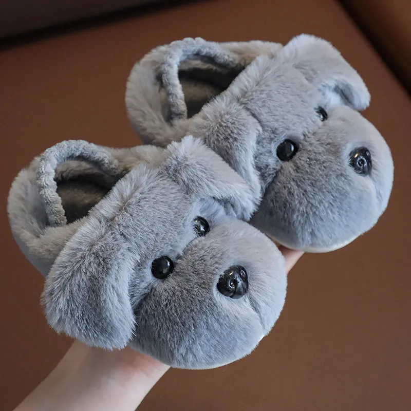 Papuci de bumbac pentru copii, pentru băieți, cu vârsta cuprinsă între 1 și 5 ani, drăguți, cu desene animate, pentru fete, Cutefeet, pentru sugari și copii mici, toamna și iarna_voghion.com