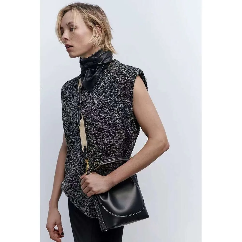 Nuova moda marrone borsa a tracolla tracolla larga coulisse secchiello borsa per le donne_voghion.com