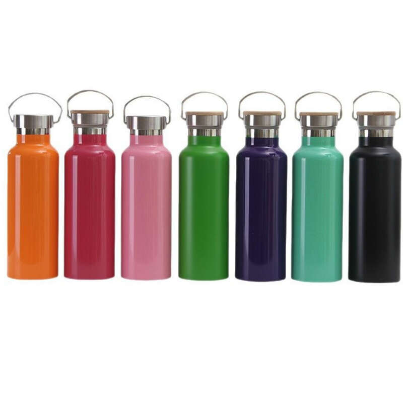 Garrafa de água de aço inoxidável 304, estilo americano, boca grande, para montanhismo, com isolamento a vácuo de camada dupla_voghion.com