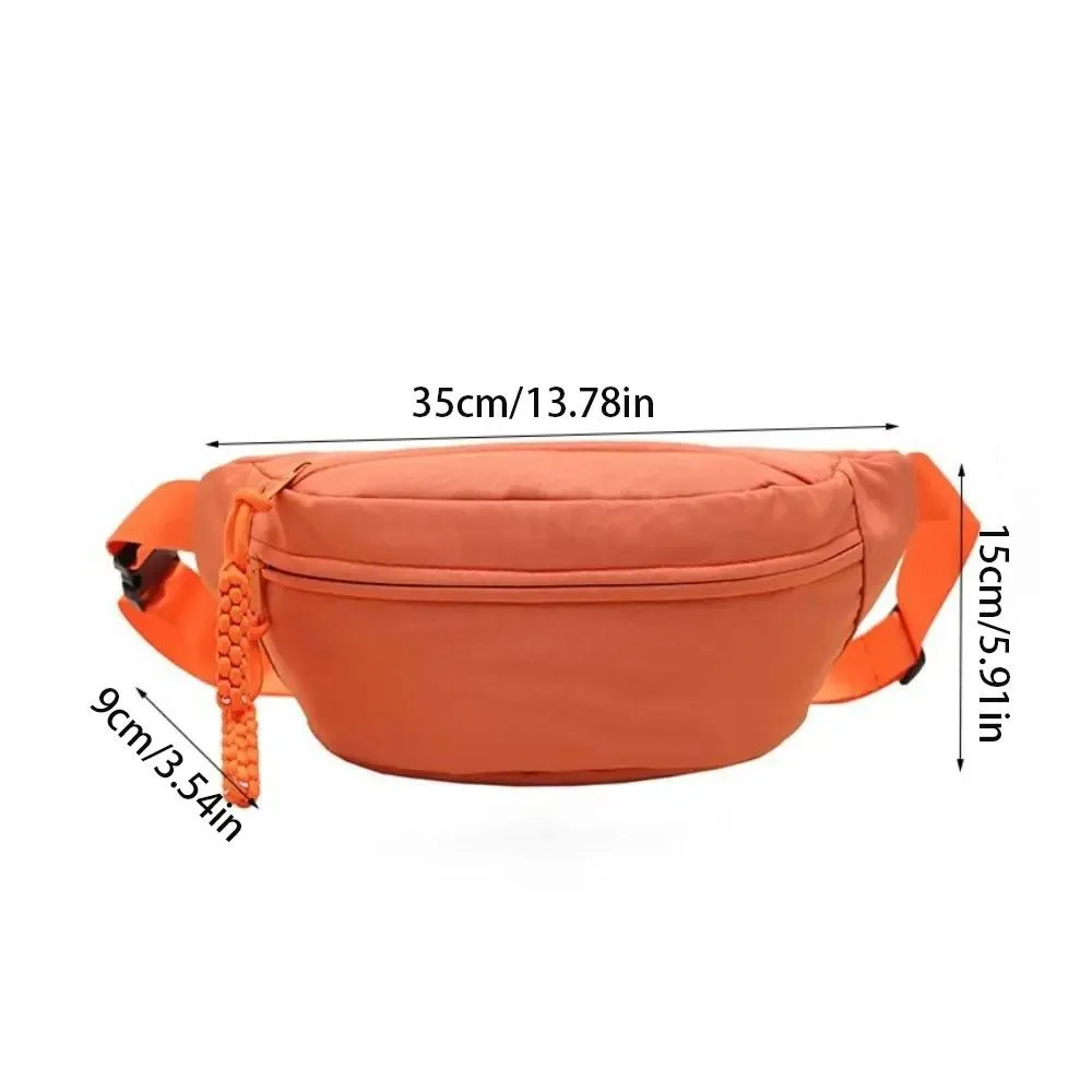 Neu Half Moon frauen Brust Oxford Tuch Wasserdichte Taille Taschen Multifunktionale Große Kapazität_voghion.com