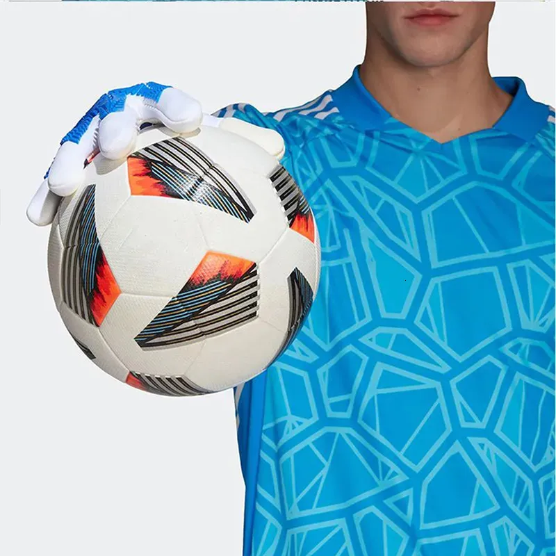 Sport Professionell Latex Fussball Goalkeeper Handschuesch Kanner Erwuessener Verdickt Fussball Goalkeeper Kanner Schutzhandschuesch_voghion.com