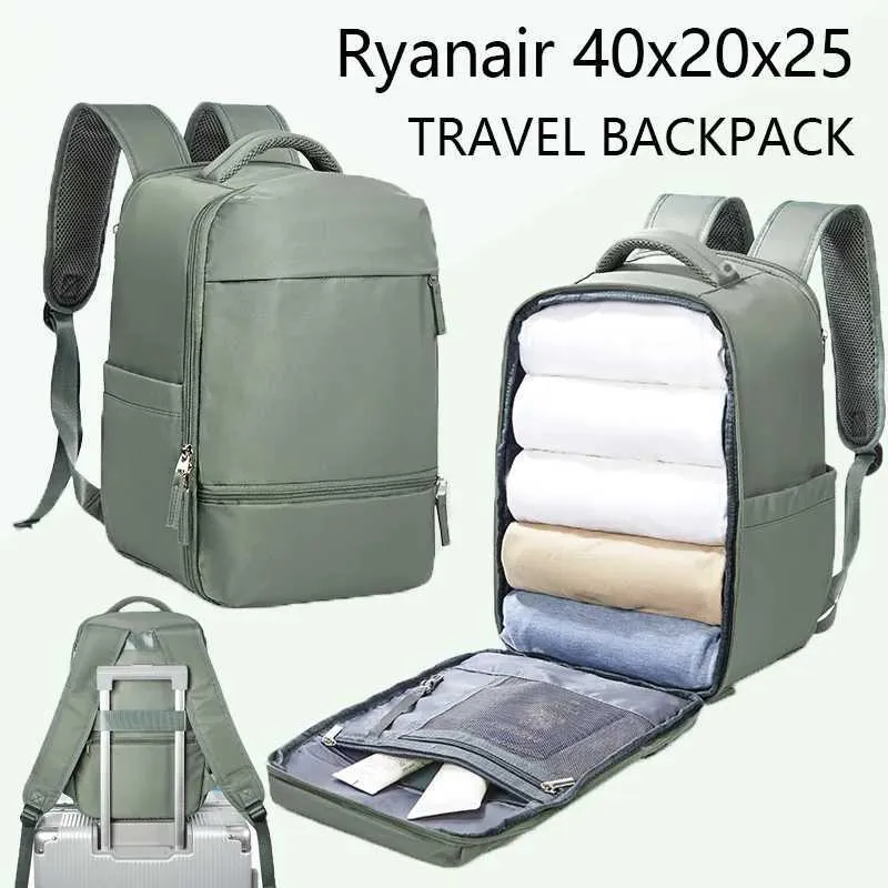 Reiserucksack Flugzeugkabine Vakuumbeutel Flugzeug Ryanair 40x20x25 Handgepäck Wasserdicht Handlage Männer Frauen Laptop_voghion.com