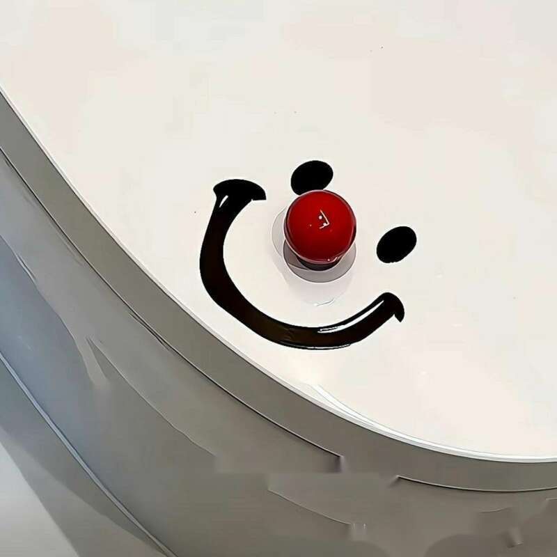 【 Clientes recorrentes 5419 】 Novo suporte com abridor de tampa de rosto sorridente Joker criativo alça de banheiro doméstico anti-sujeira_voghion.com