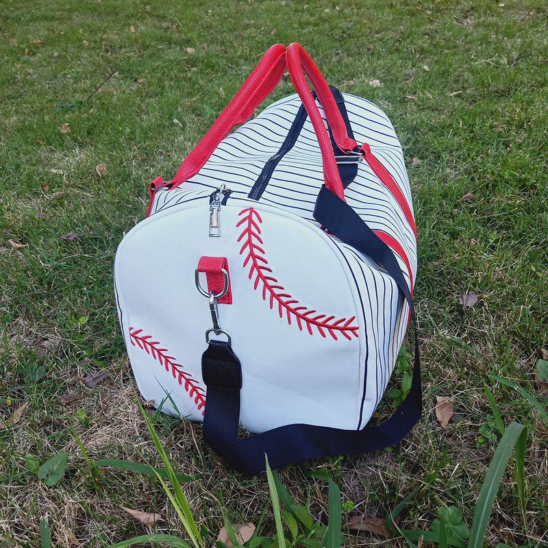 Neue Baseball-Reisetasche mit großem Fassungsvermögen, PU-Griff, Schultergurt, Gepäcktasche, grenzüberschreitende,_voghion.com