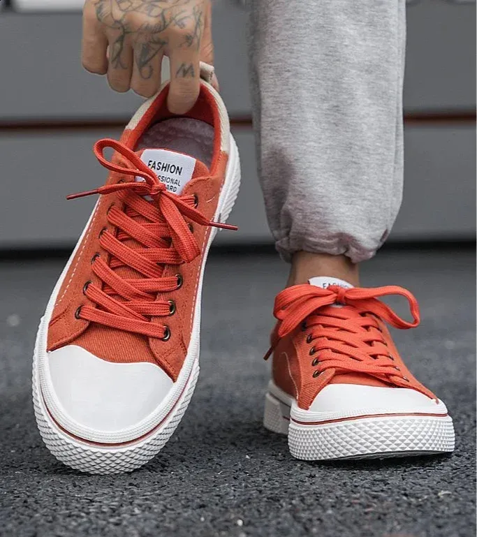 Sports breathable canvas comfortable walking size 45 trend mens casual shoes fashionable hiking 44 240918_desvips.com