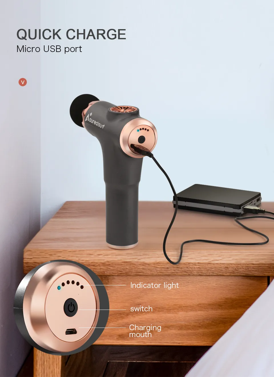 Deep Tissue Massager - Body Pain Relief_voghion.com