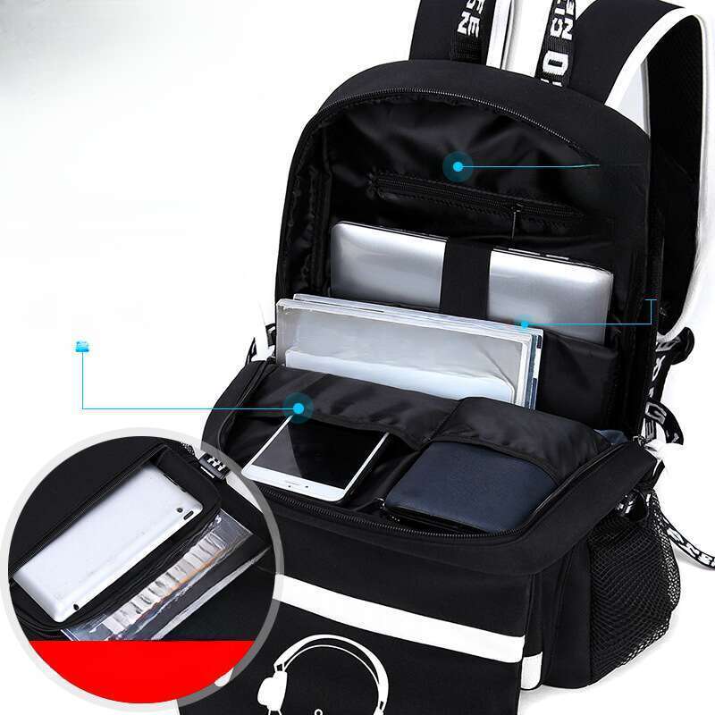 New Student Men's Trend Large Capacity Backpack, Lightweight Spine Protection, Suitable For Middle School Students,_voghion.com
