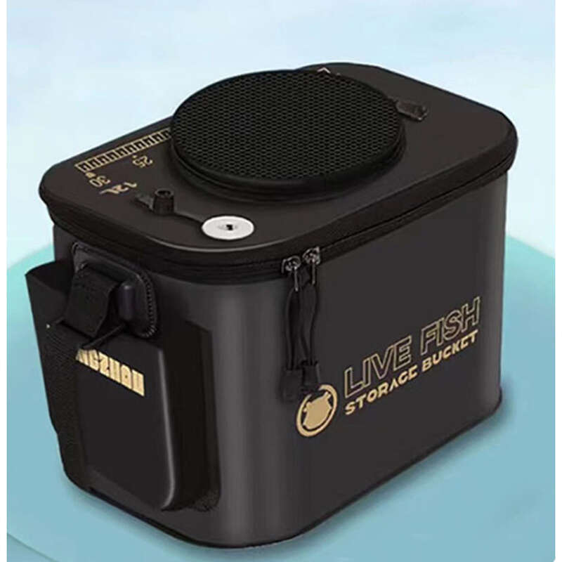 Caja de gran capacidad para pesca al aire libre, cubo plegable multifuncional para peces vivos, cubo de pesca competitivo._voghion.com