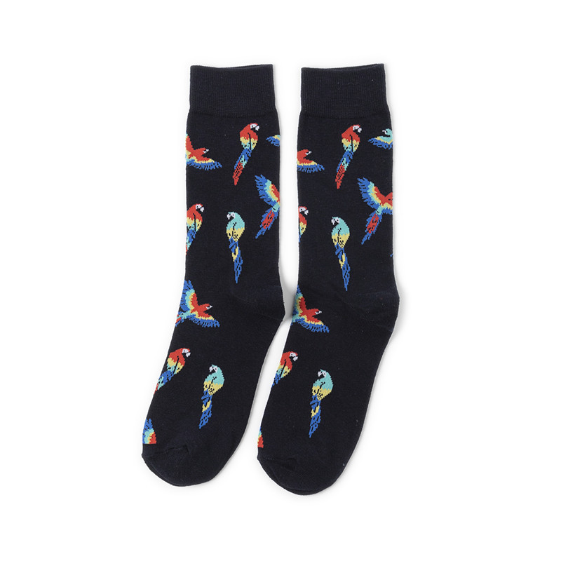 Fruit Pattern Unisex Crew Socks Cotton Mid-calf All-season Style_voghion.com