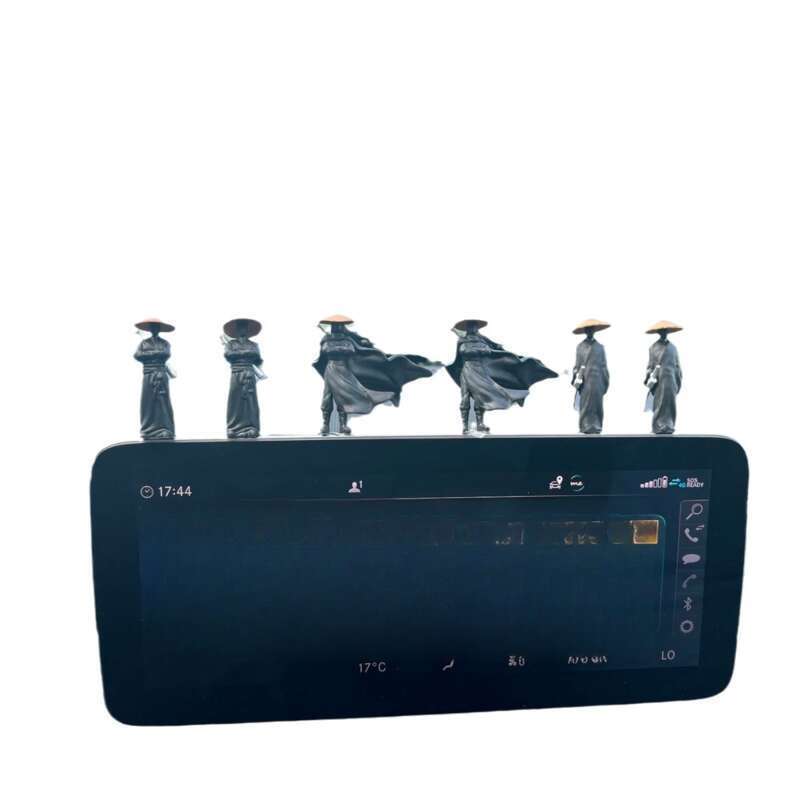 Hanjiang Lonely Shadow Style Xiake Ornament Jianghu Ancient Swordsman Center Console Display Car Decoration_voghion.com