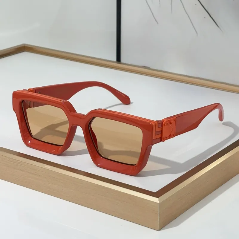 Millonario gafas de sol gafas de sol mujeres M96006WN Hardware pulido artesanía moda brillante oro anti-ultravioleta placa retro_voghion.com