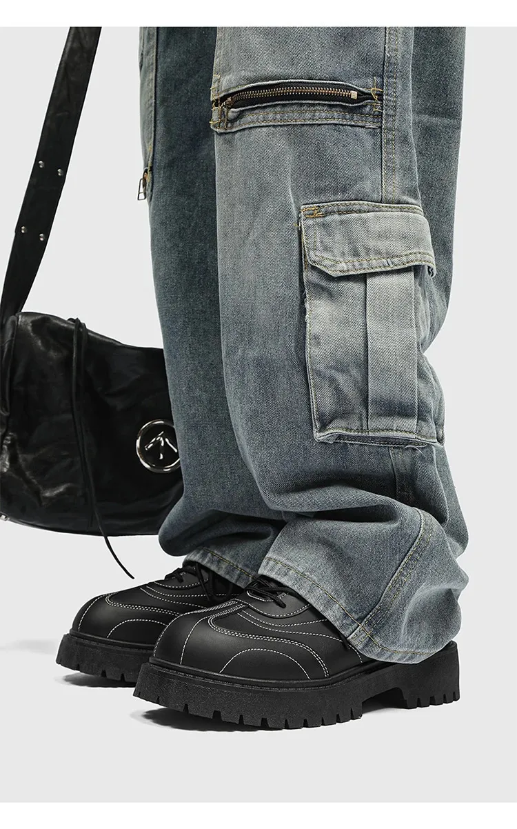 Homens casuais rendas até estilo britânico sola grossa oxfords de alta qualidade derby moda confortável sapatos ao ar livre masculino 39-44_voghion.com