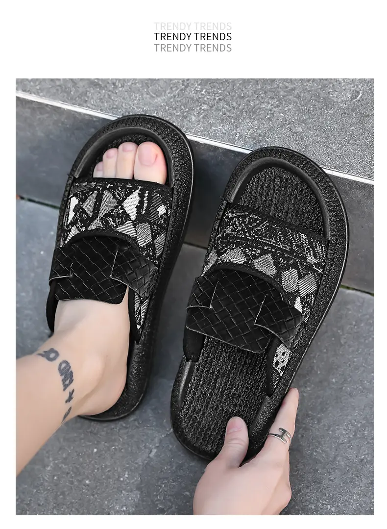 Sandali da mare e ciabatte da uomo stile casual alla moda_voghion.com