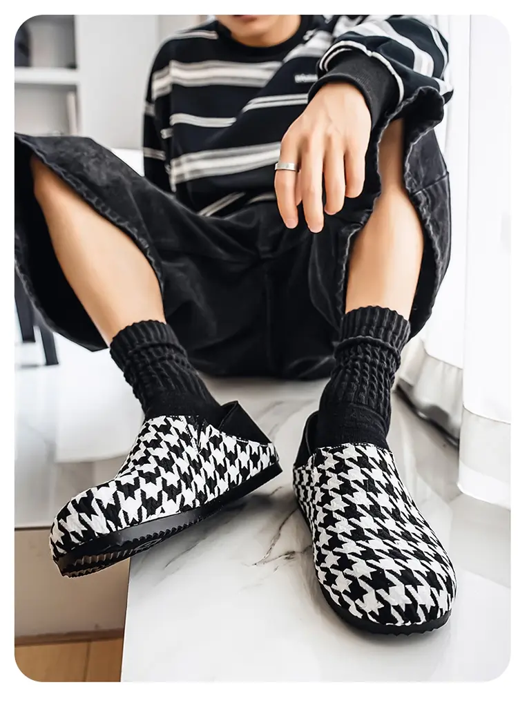 Mules décontractées pour homme chaussures confortables tendances_voghion.com