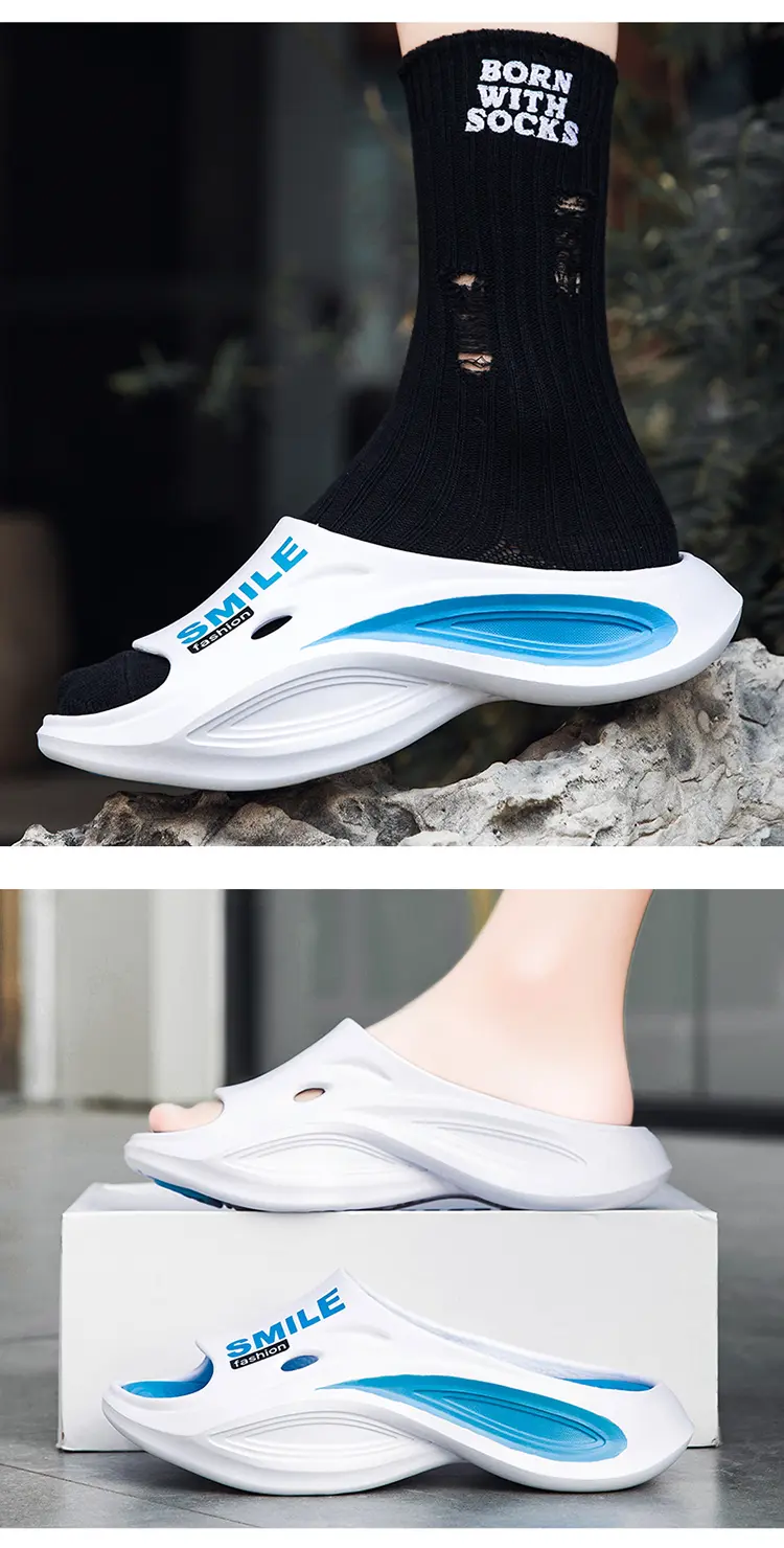 Outer Slippers Beach One Word Non-slip Wading Large Size Cool Slippers_voghion.com