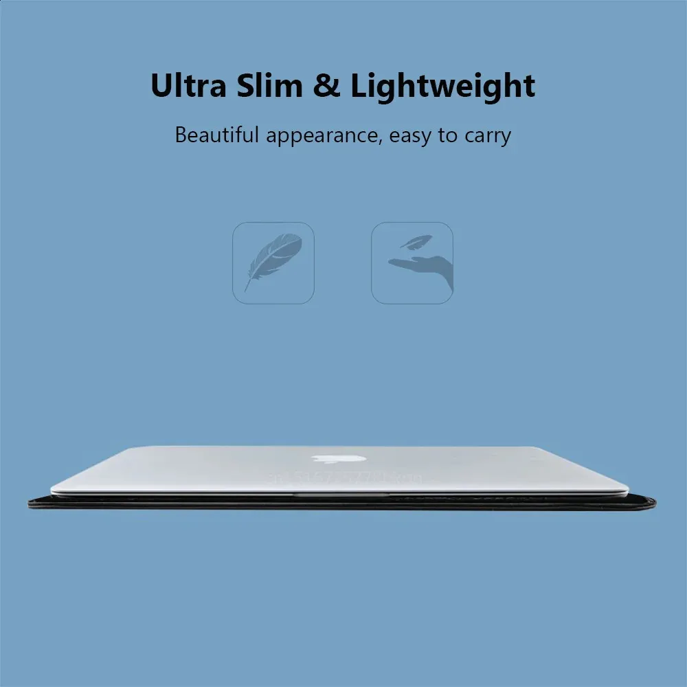 Laptop for book Air Pro 13 Case M1 M2 Notebook Stand Cover 11 14 15 15.6 inch PU Leather Sleeve Pouch Computer Tablet_voghion.com