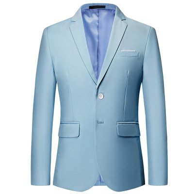 CT 2025 Frühling und Herbst neue Business Casual Single Suit Fashion Herren Solid Color Blazer_voghion.com