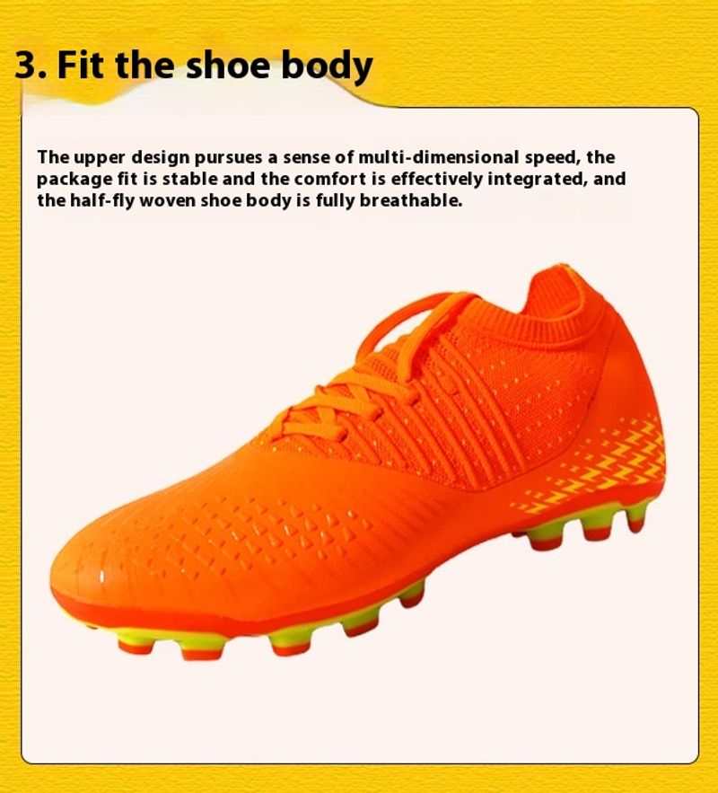 Nahtlos schneidende neue Low-Top-Wettkampf-Spezial-Lang-TF-Shattered-Nail-Trainingsschuhe Fußball-Herren-Edition_voghion.com