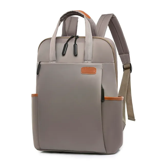 Woman Backpack Fashion Oxford College Student School Backpacks 13 14 Inch Laptop Bag Waterproof Business Travel Rucksack_voghion.com