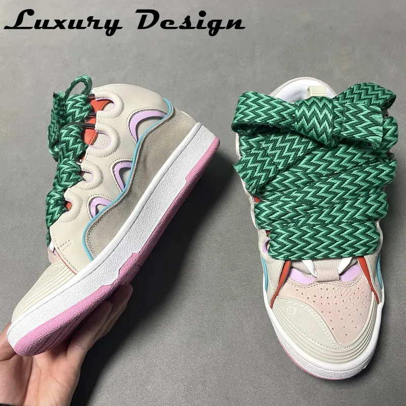 Parti di scarpe Lacci spessi per scarpe da ginnastica Lacci larghi Uomo e donna Lacci per scarpe Larghezza 3 cm Lunghezza 120/140/160 cm/180 cm Scarpe_voghion.com