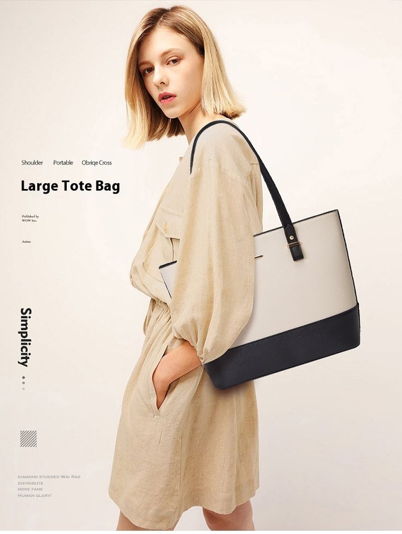 Andralyn Neue, großvolumige, gespleißte Collision-Ball-Muttertasche die Arbeit und zum Pendeln, eine Schulter, diagonal_voghion.com