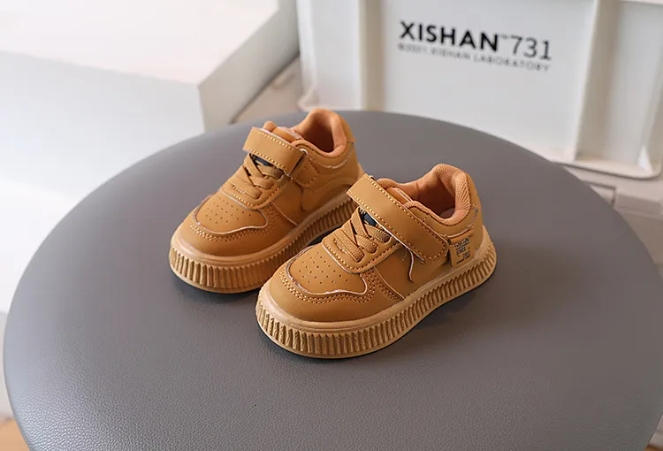 Toddler Shoes Brown Black White Low Top Board Girls Littlesprouts Kids Sport Trainers Infant Boys Student Casual_desvips.com