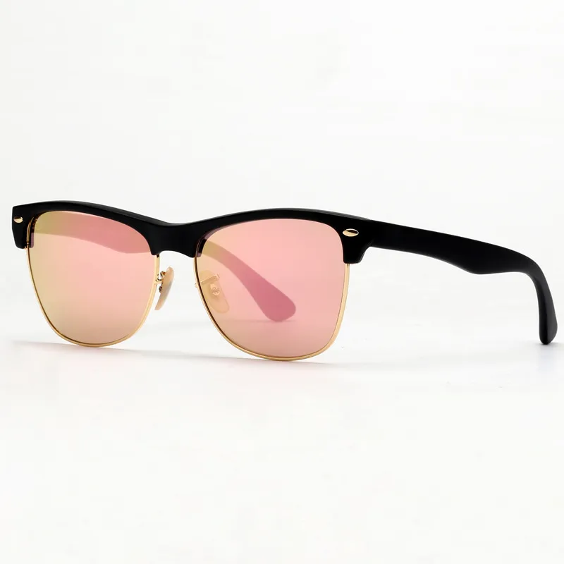 Occhiali da sole da uomo e da donna di alta qualità con montatura in nylon oversize per occhiali da sole da uomo con lenti in vero vetro Oculos Lunette De Soleil_voghion.com