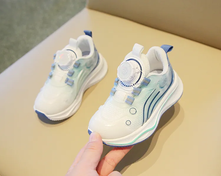 Kid Sneakers Basketball Children's Training Athletic Happysteps Boys Girls Non-Slip Running Trainers Toddler Tennis_voghion.com