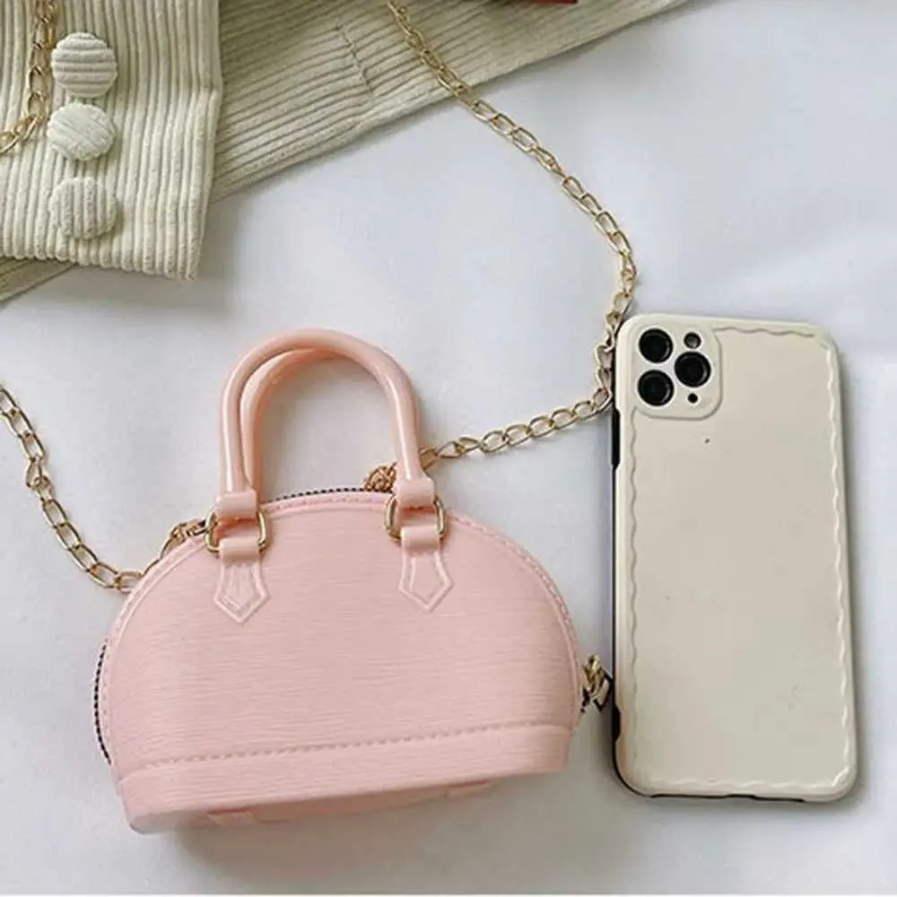 Fashion Pu Leather Mini Shell Crossbody High-capacity Solid Color Single Shoulder Underarm Bag GirlC241214_voghion.com
