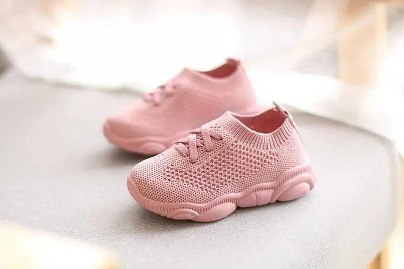 Zapatillas deportivas antideslizantes de suela blanda para bebés, informales, planas, tallas para niños, primavera y verano, M241016_voghion.com