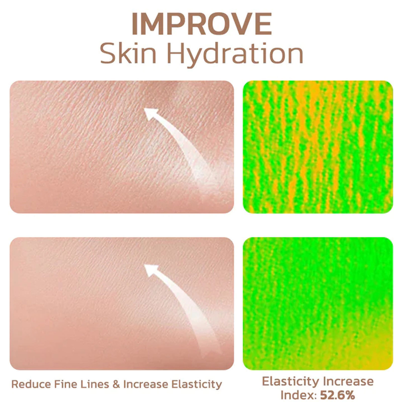 Hoygi Anti Wrinkle Collagen per indebolire le linee sottili, idratare e rassodare l'essenza della pelle_voghion.com
